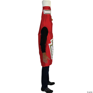 adults classic heinz& 8482 ketchup bottle costume~gc4872-a02