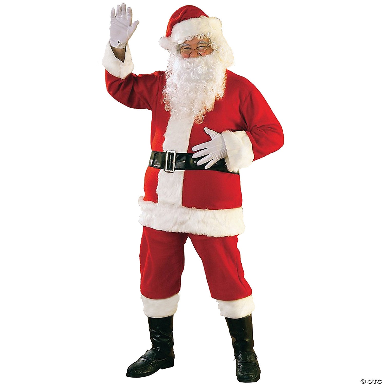 men s plus size flannel santa suit~ru23311xl