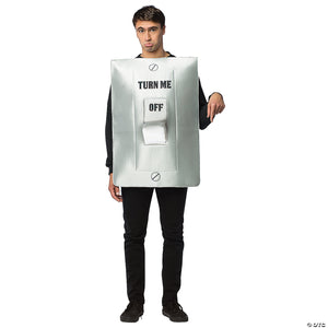 men s turn me on lightswitch costume~gc7884