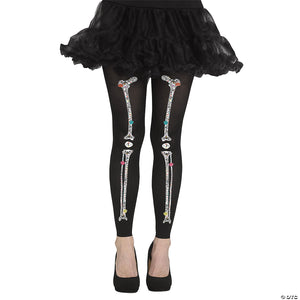 women s footless bone tights~fw90358cb