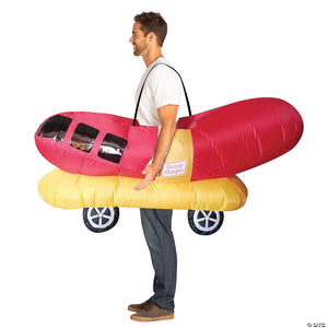 adults inflatable oscar mayer weiner costume~gc19054-a03
