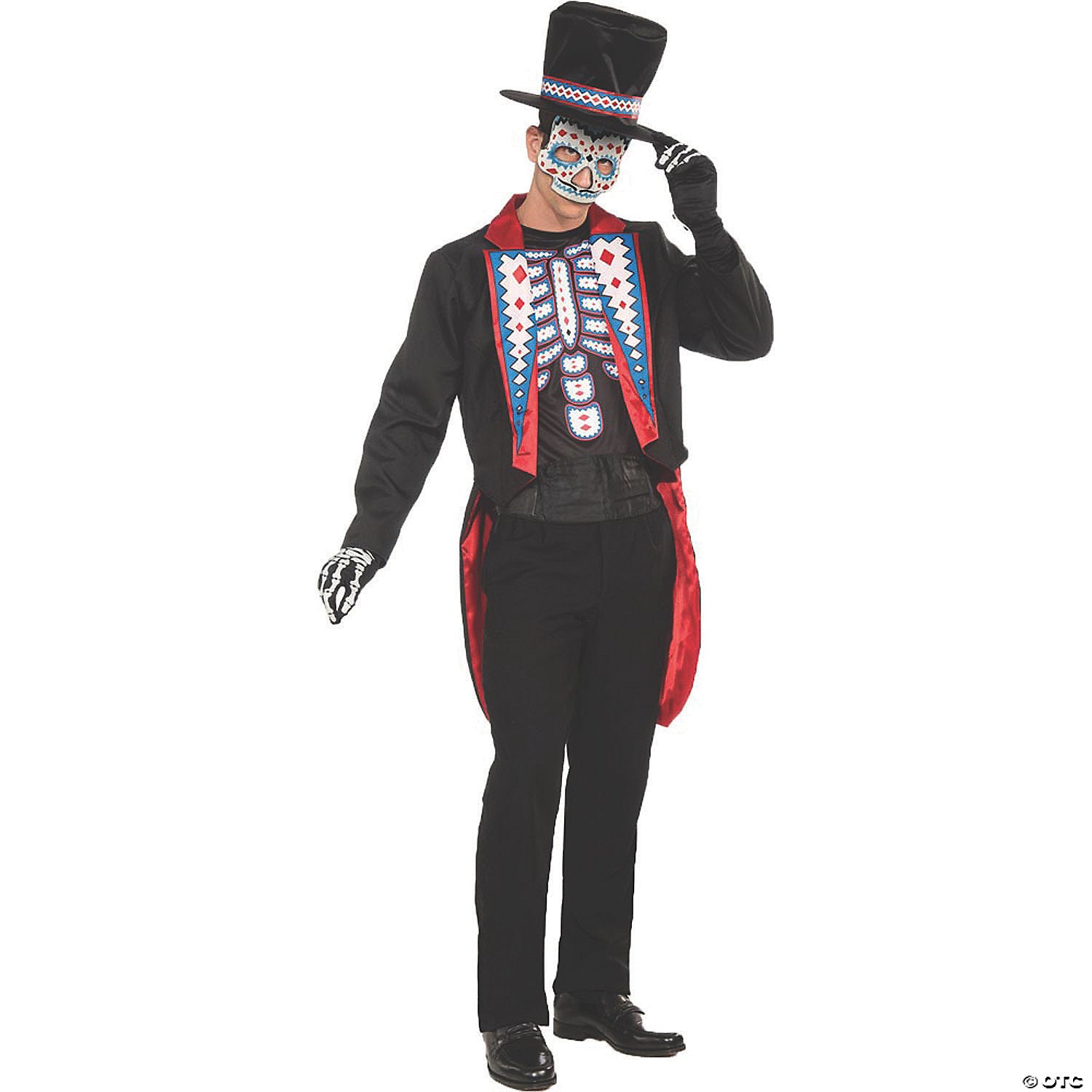 day of the dead costume for men~fm70729