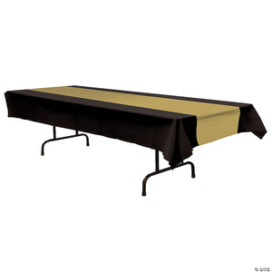 black and gold tablecover~bg57940bkgd
