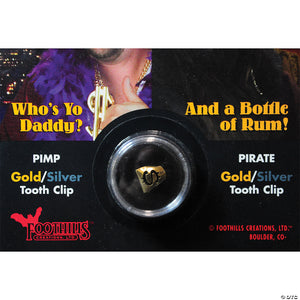 gold clip on tooth~fh25-a01