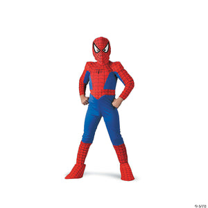 boy s deluxe comic spider man& 8482 costume extra large~dg5110j