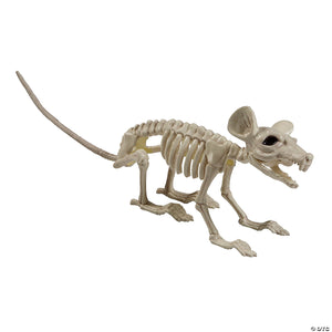 24 x 7 plastic rat skeleton halloween tabletop decoration~sew83828-a01