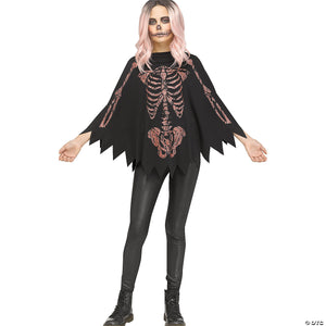 poncho shimmer skeleton child~fw90872-a01