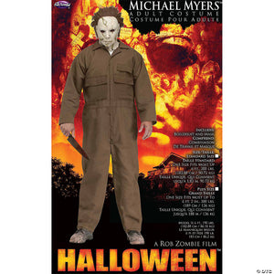 adults deluxe halloween& 8482 michael myers costume plus size~fw100945-a01