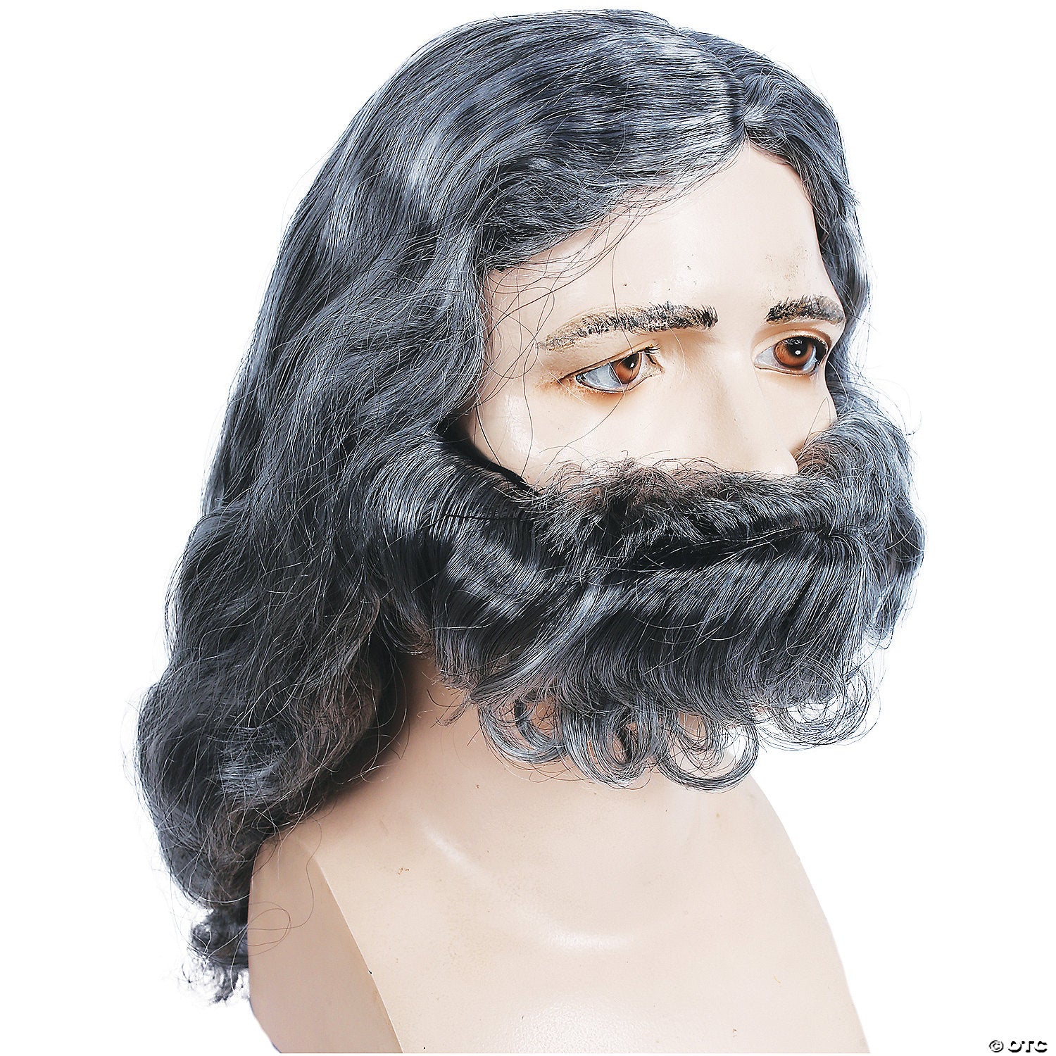 men s special bargain biblical wig set gray~lw157gy-a02