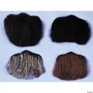 men s human hair 3 point goatee~cb37lb