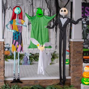 52 the nightmare before christmas& 8482 light up oogie boogie halloween decoration with sound~sew38626-a02