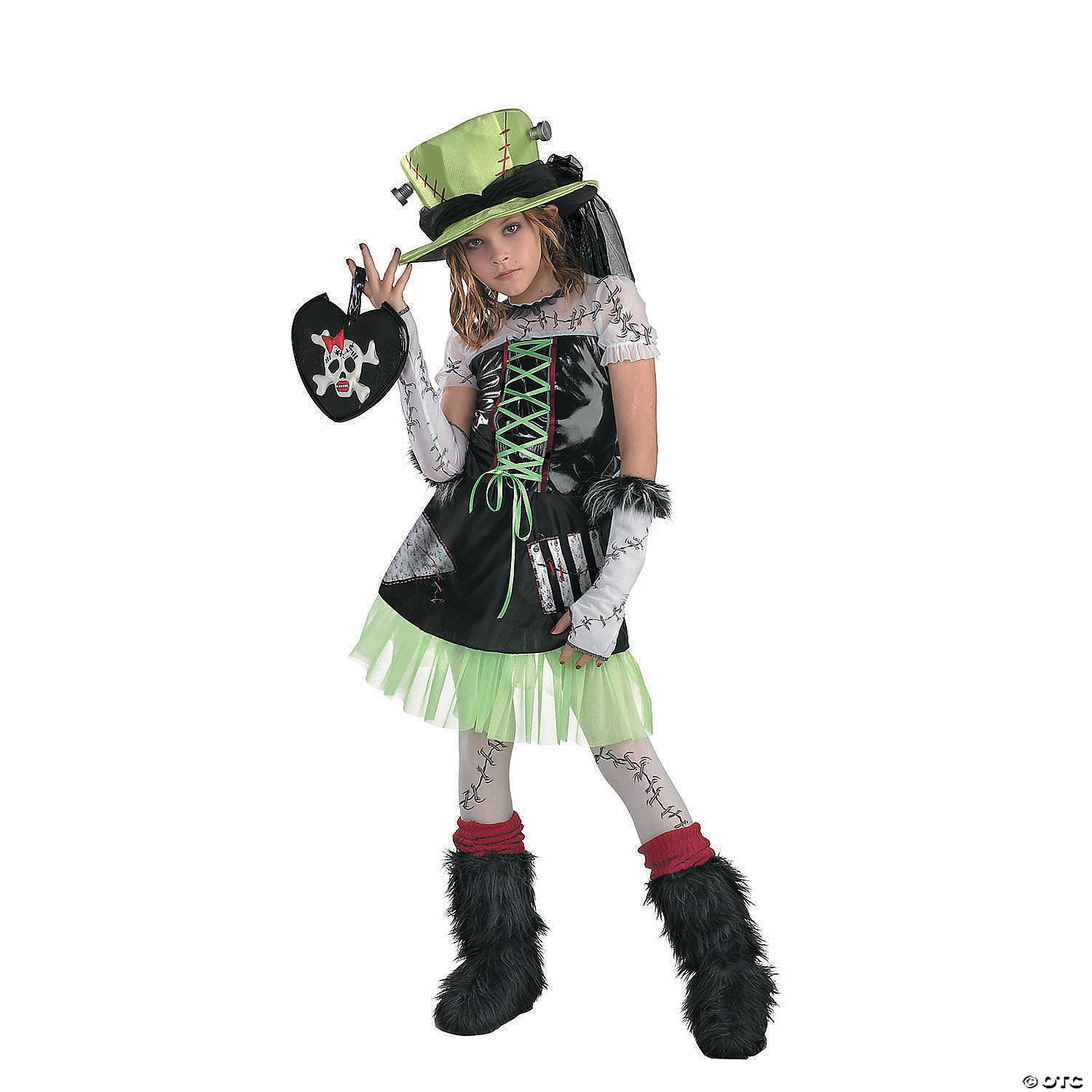 girl& 8217 s deluxe monster bride costume medium~dg2801k