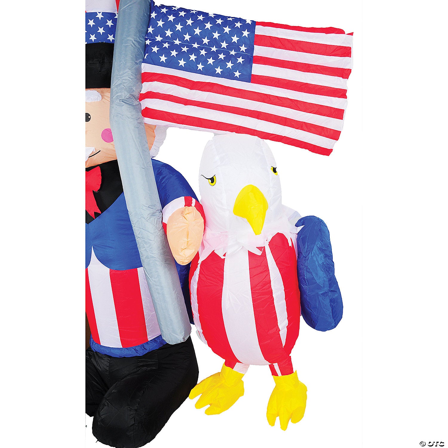 6 inflatable uncle sam with eagle outdoor yard decoration~vah0016-a02