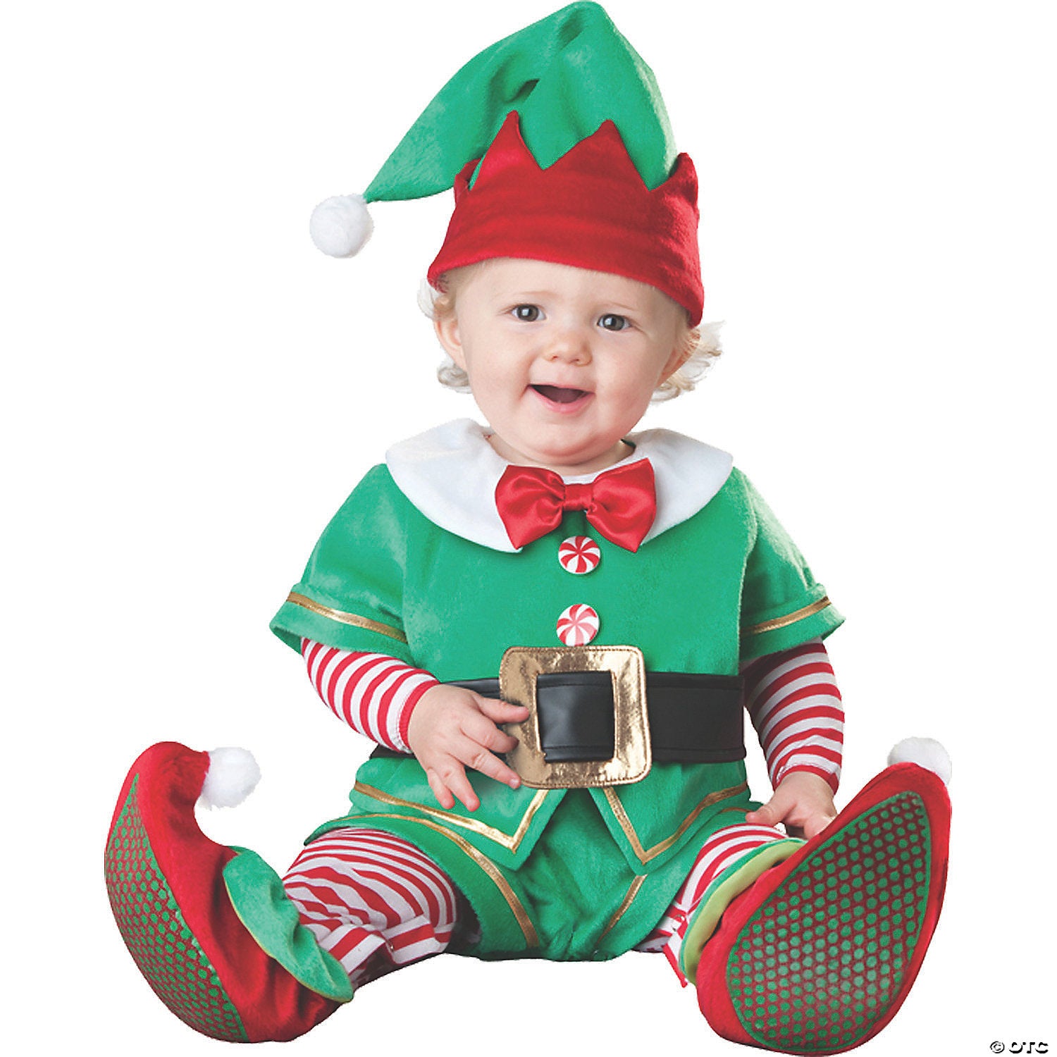 baby santa s lil elf costume 12 18 months~ic56003ts
