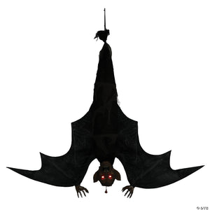 46 menacing hanging bat halloween decoration~mr123901-a06