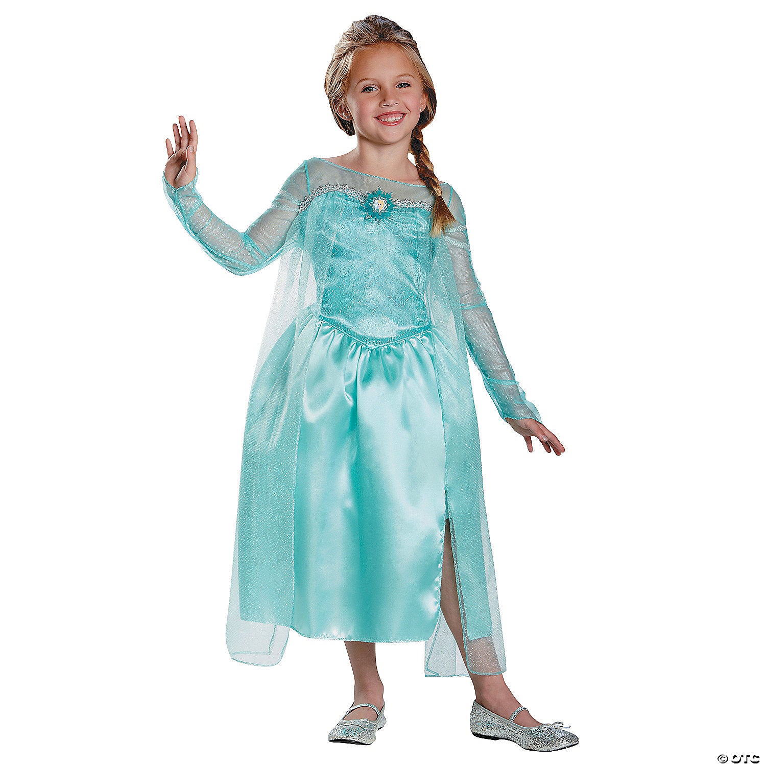 girl& 8217 s frozen& 8482 elsa snow queen costume small~dg76906l