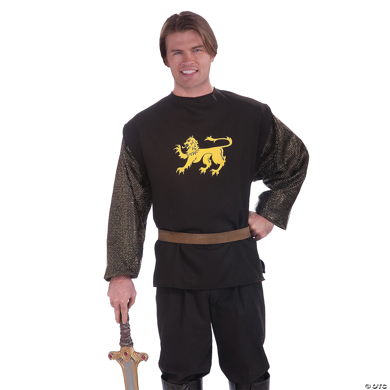 adults medieval chain mail shirt~fm68561