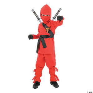 kids red ninja costume medium~ur25846md