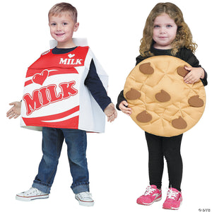 toddler cookies & milk couples costumes 3t 4t~fw130751