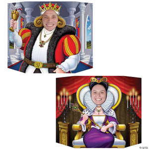 king and queen photo prop~bg54803