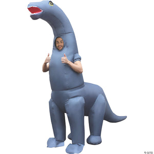 adults diplodocus dinosaur inflatable costume~sh21183