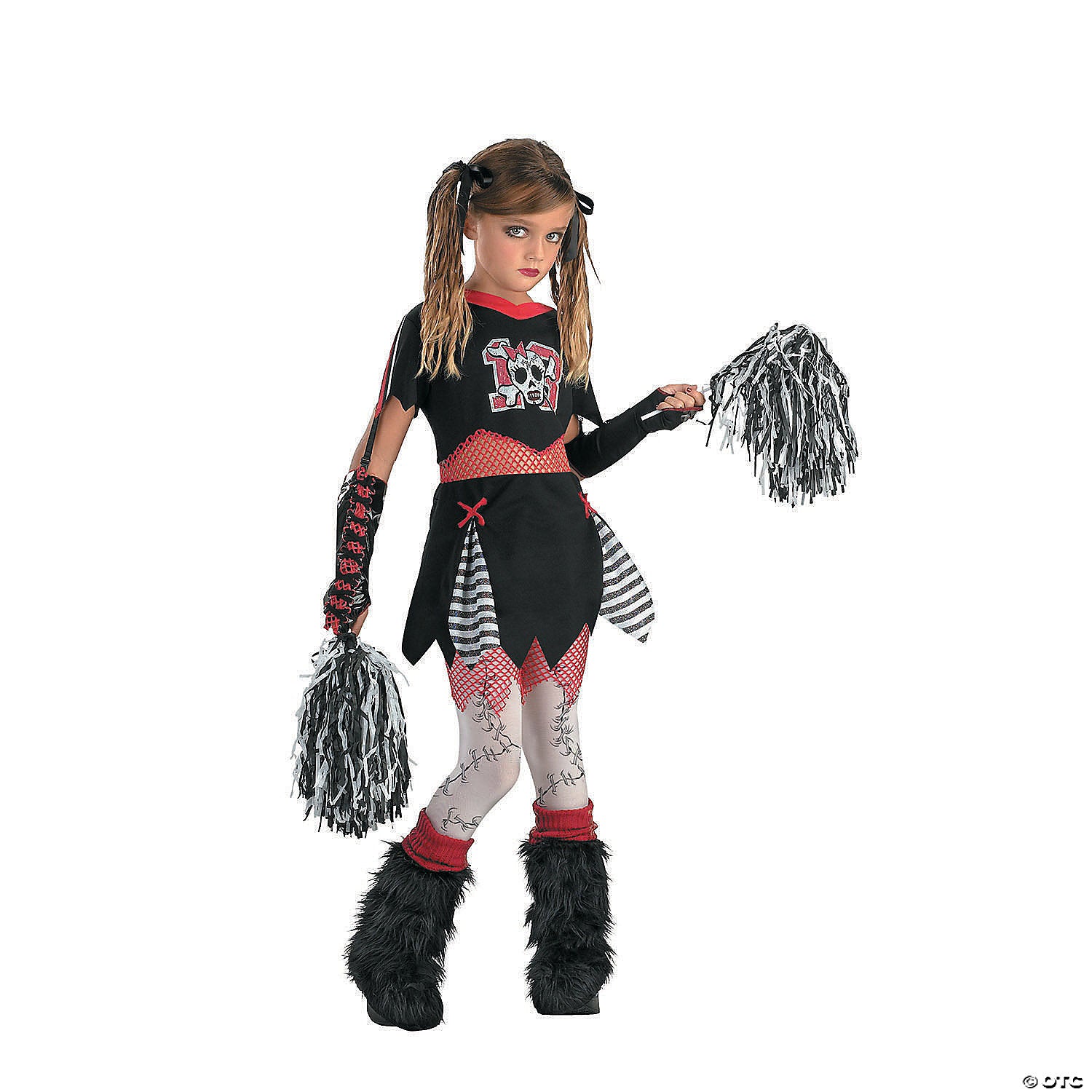 girl s cheerless leader costume large~dg2802g