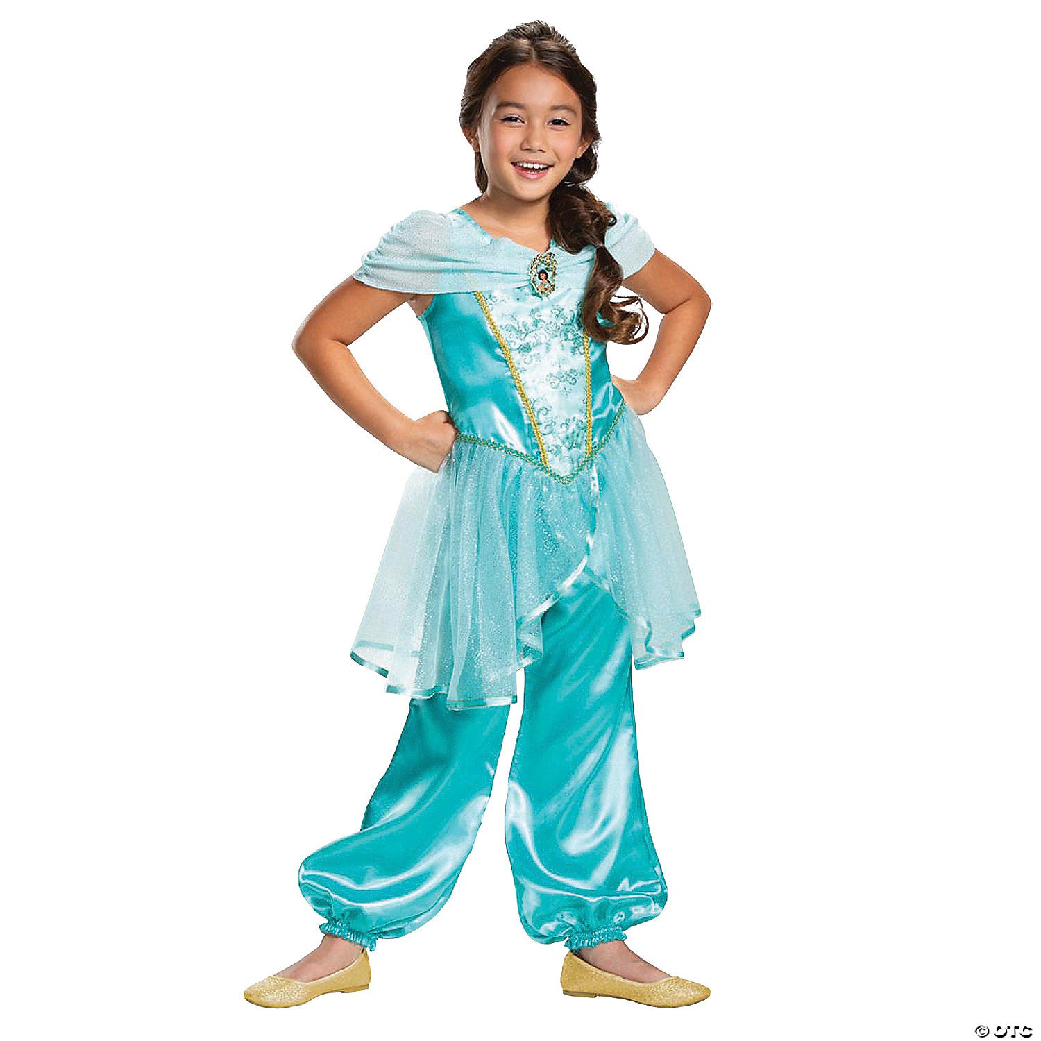 girl s classic aladdin& 8482 live action jasmine costume small~dg66624k-a01