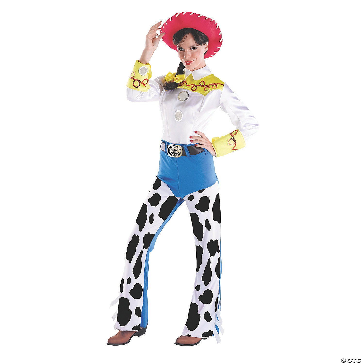 women& 8217 s deluxe toy story& 8482 jessie cowgirl costume medium~dg50551b