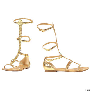 gold cairo gladiator shoes size 10~ha125gd10