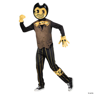 kid s deluxe bendy and the dark revival costume medium~dg116439k