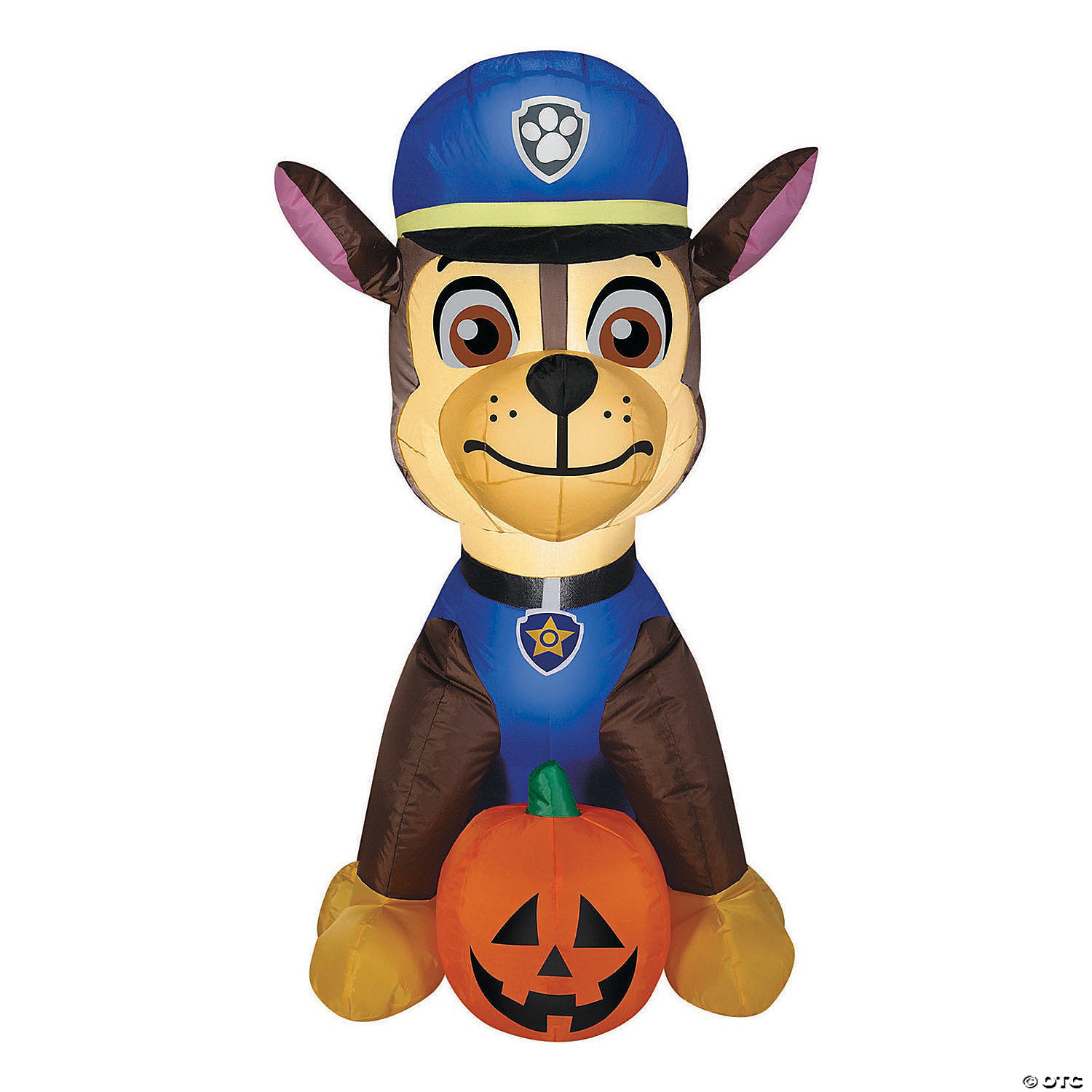 50 blow up inflatable paw patrol chase with pumpkin outdoor halloween yard decoration~ss72189g