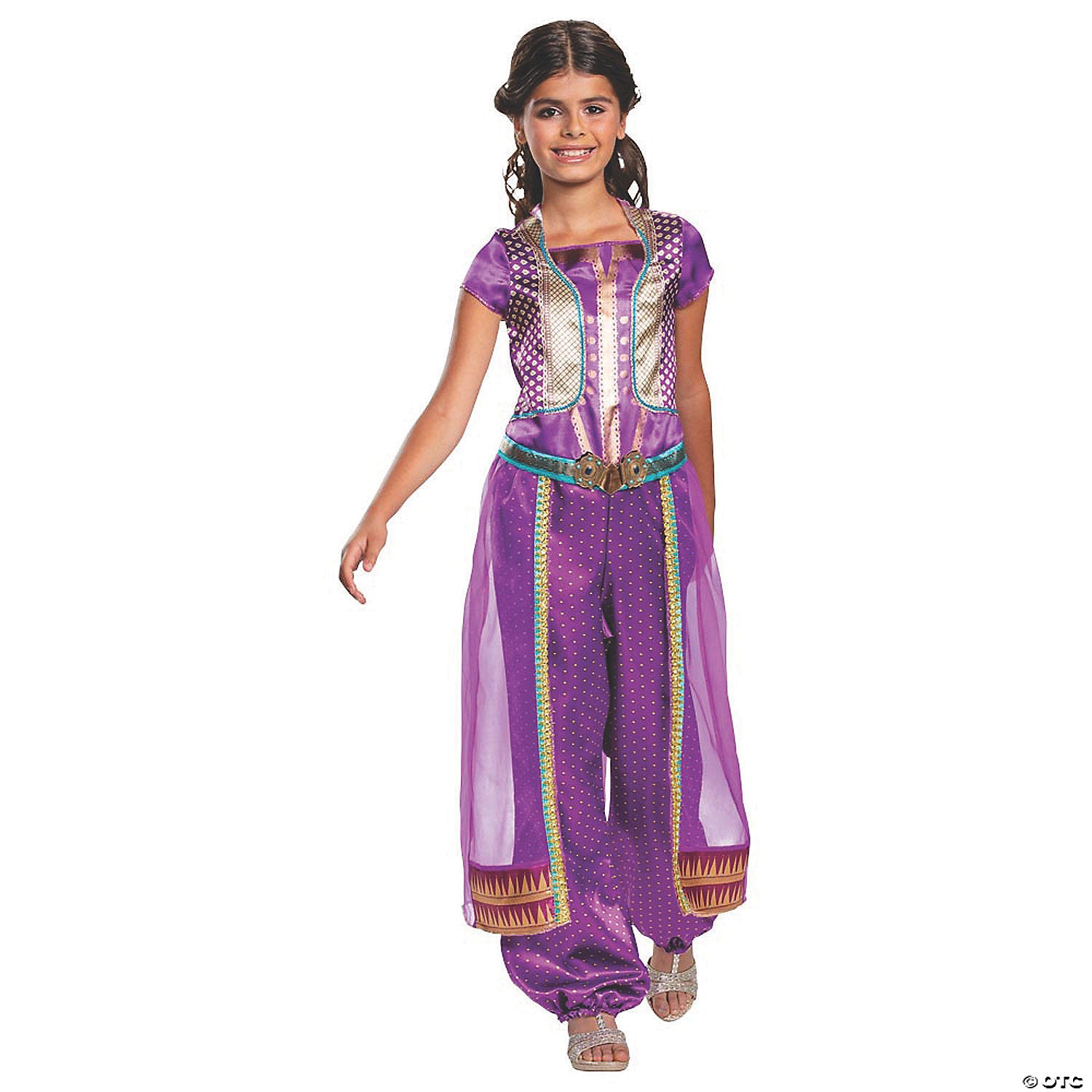 girl s classic aladdin& 8482 live action purple jasmine costume small~dg22583k-a01