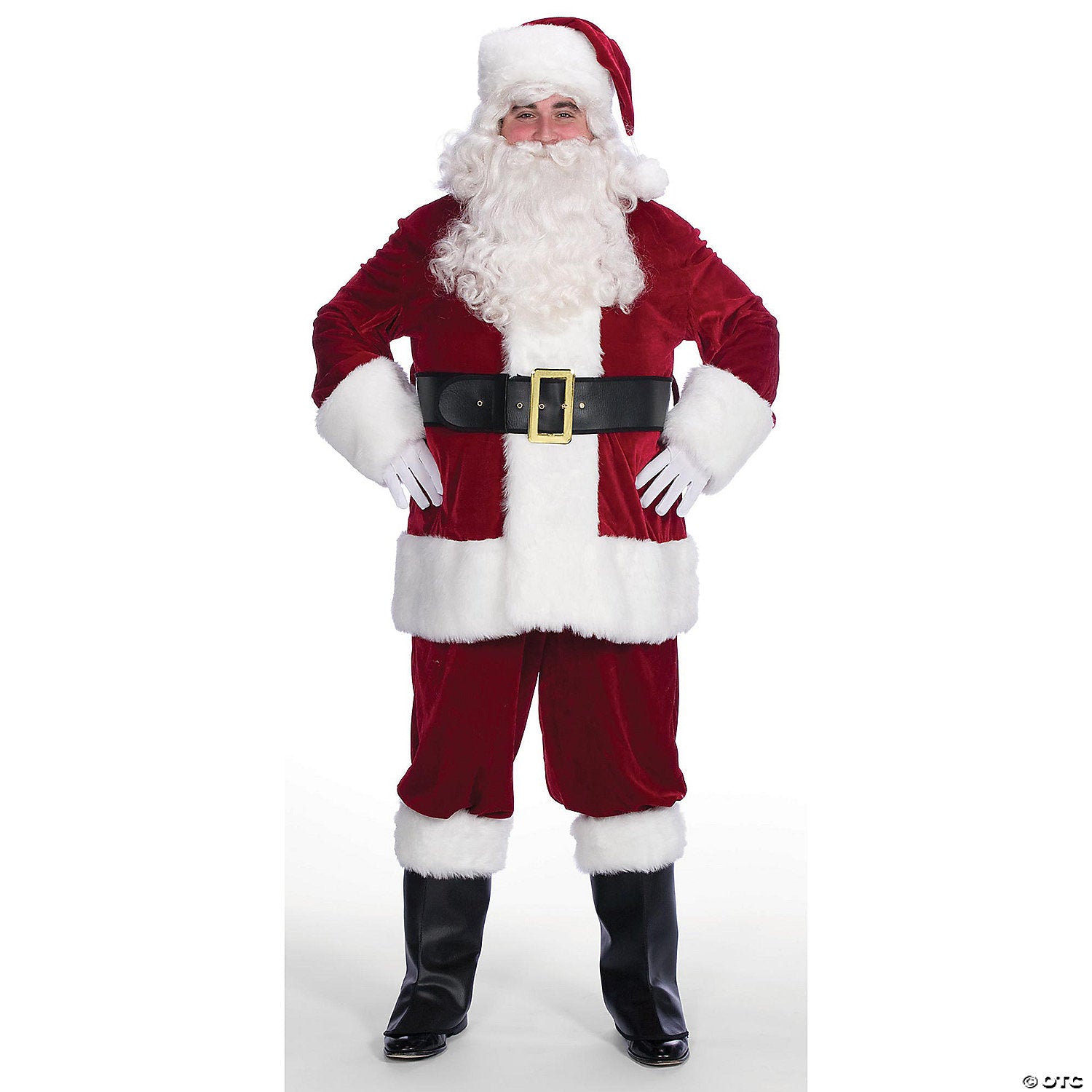 velveteen santa suit men s 42 48~ae6591lg