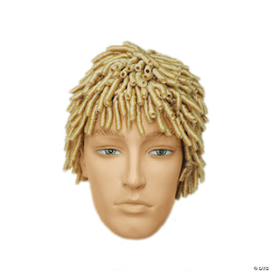adults platinum blonde dread curls~lw199pbl