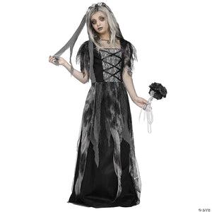 girl s cemetery bride costume~fw124452md