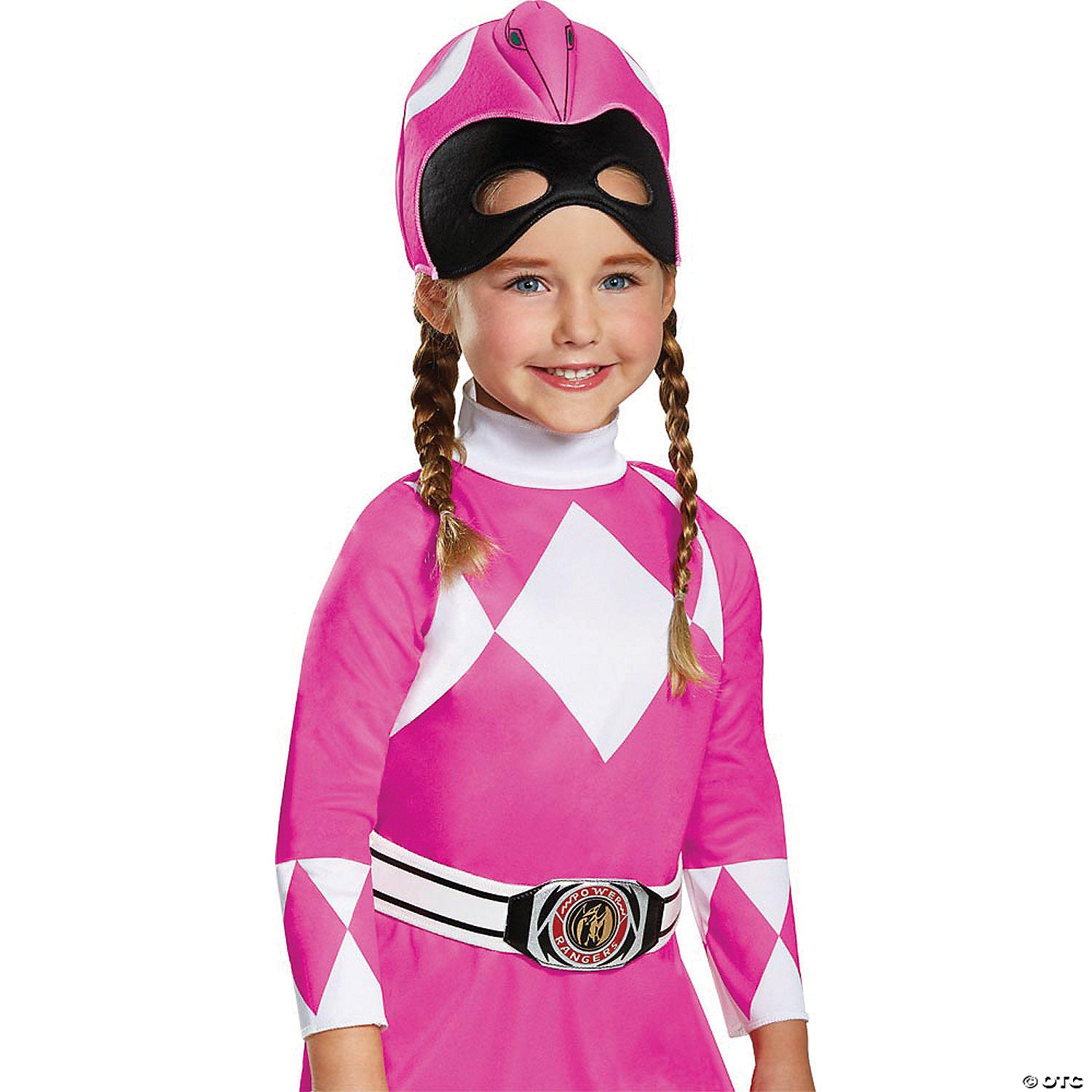 toddler girl& 8217 s classic power rangers& 8482 pink ranger costume 3t 4t~dg67381m-a02