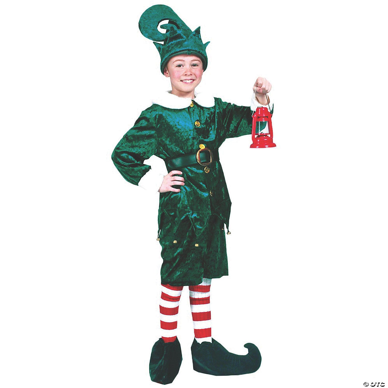 child& 8217 s holly jolly elf costume extra small~ff4090394