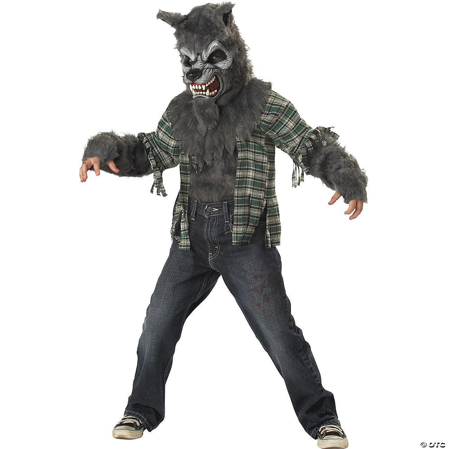 boy s howling at the moon werewolf costume medium~cc00236md
