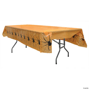 orange halloween tablecloth~fm71214
