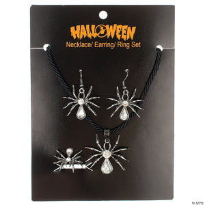 spider jewelry set~alh15223