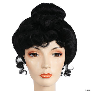 gibson girl wig black 1~lw108bk
