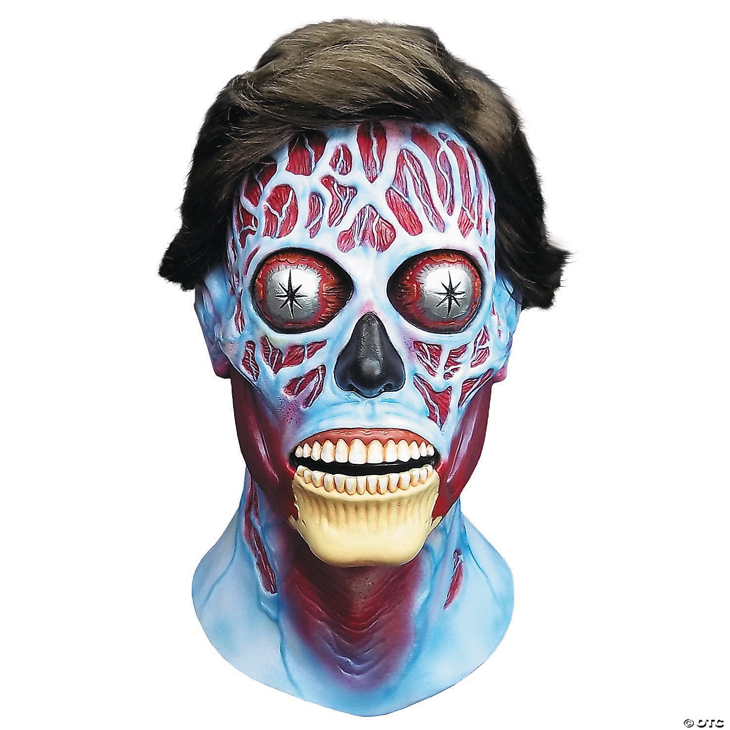 adults john carpenter& 8217 s they live & 8482 blue alien mask~ma41