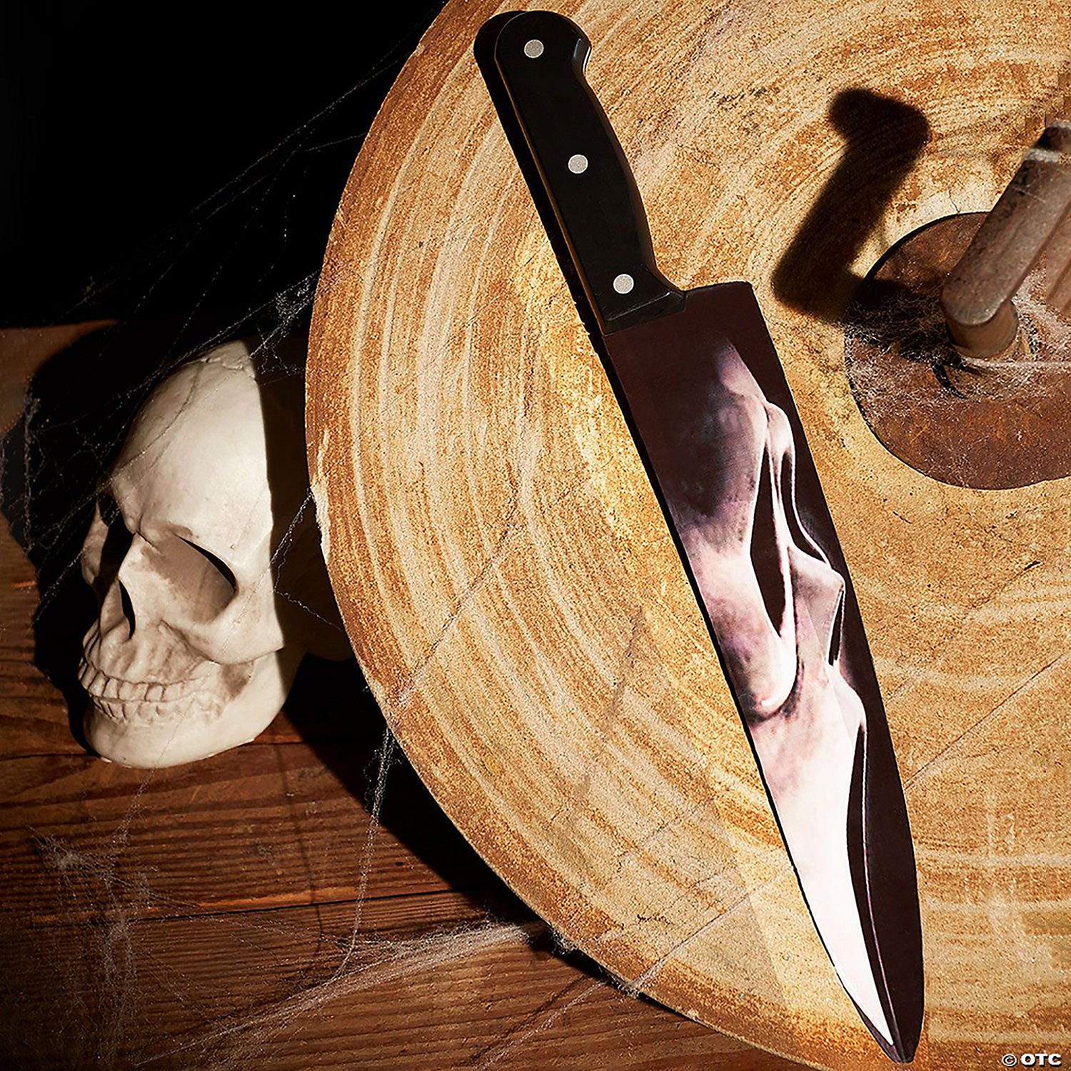 chef knife 15 inch ghost face& 174 graphic blade~fw90964cgf