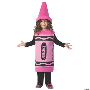 toddler girl& 8217 s crayola& 174 tickle me pink costume 3t 4t~gc450405