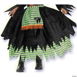toddler girl& 8217 s witch storybook costume 1t 2t~dg2179s-a02