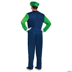 adults deluxe super mario bros & 8482 luigi costume xxl~dg11001c-a01