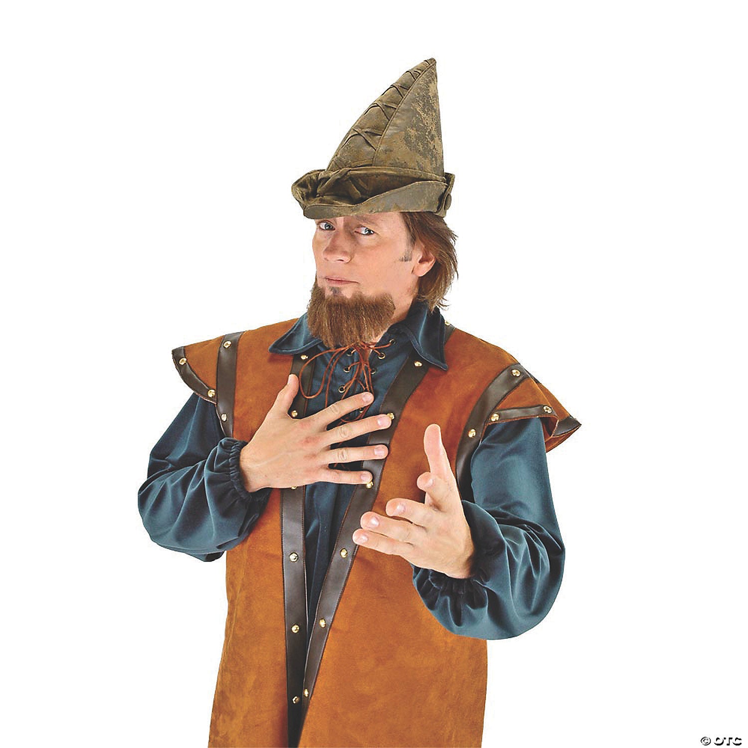 moss green robin hood hat~ela3404