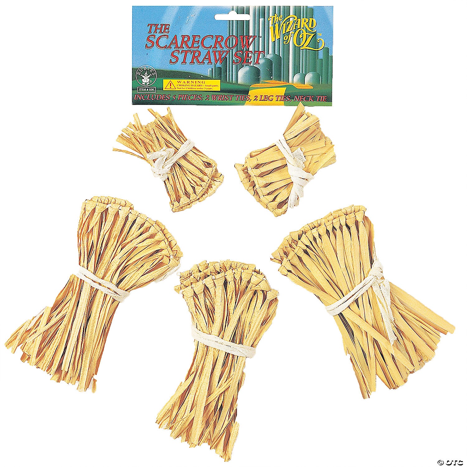 the wizard of oz& 8482 scarecrow straw kit~ru526