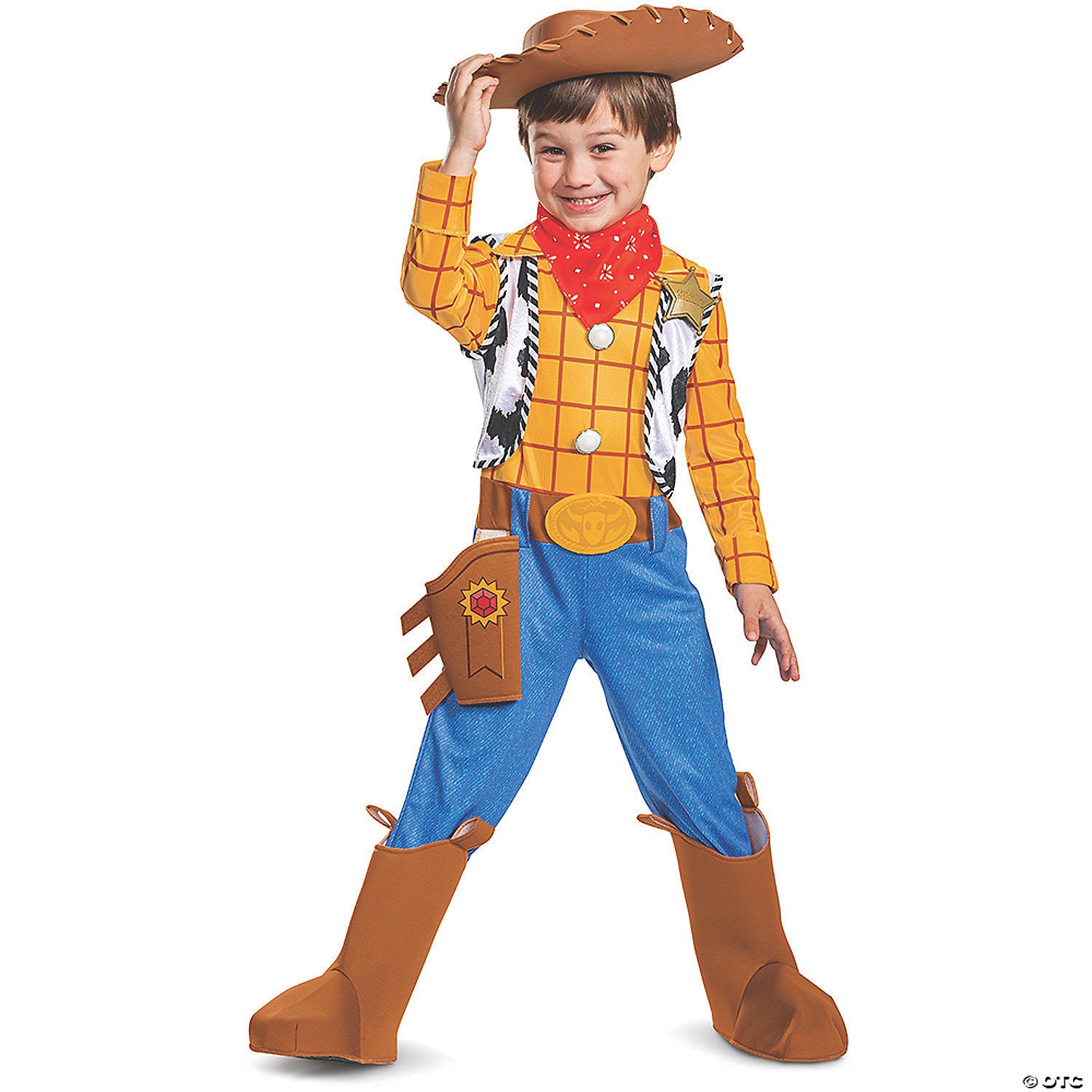 boy s deluxe toy story 4& 8482 woody costume & 8211 toddler 3t 4t~dg23641m