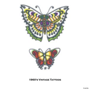 tattoo vintage butterflies~df119
